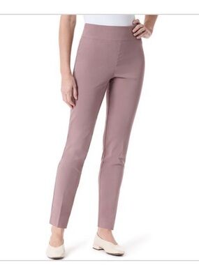 Gloria Vanderbilt Slim Stretch Pants Mauve, Moroccan Spice